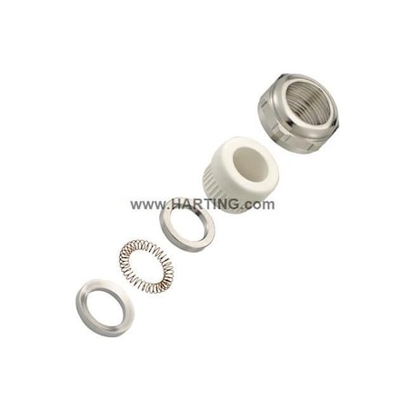Harting Cable Sealing Emc M25 X 1, 5 Ha, PK 10 19620005057